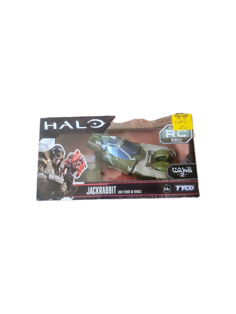 2016 Mattel Tyco Halo Wars 2 UNSC M121 Jackrabbit Light Strike 2.4ghz RC Vehicle